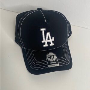 47 Brand LA Dodgers Black Baseball Cap